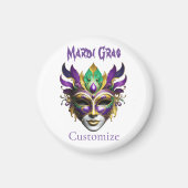 Aimant Mardi Gras Masque Thunder_Cove (Devant)