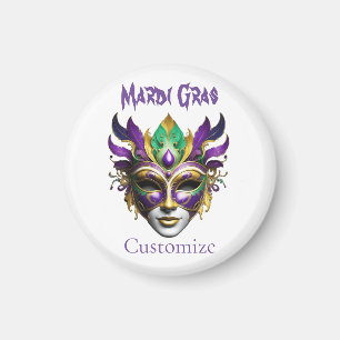 Aimant Mardi Gras Masque Thunder_Cove