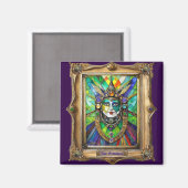 Aimant Mardi Gras Realm Portraits - La Prêtre (Recto/Verso)