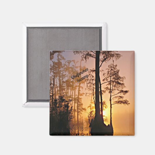 Aimant Marécage d'Okefenokee (Recto/Verso)