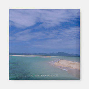 Aimant Marée basse à la plage