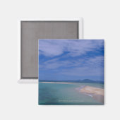 Aimant Marée basse sur la plage (Recto/Verso)