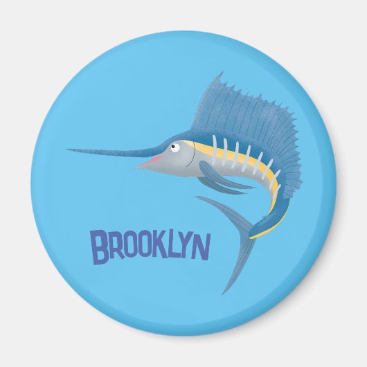 Aimant Marée de plaisance de l'espadon (Devant)