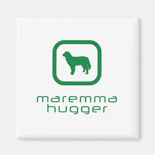 Aimant Maremma Sheepdog (Devant)