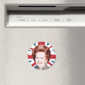 AIMANT MARGARET THATCHER UNION JACK (In Situ (Lave-vaisselle))