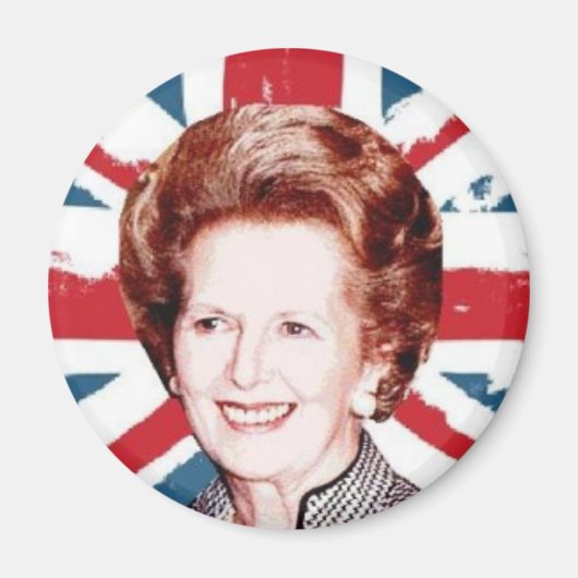 AIMANT MARGARET THATCHER UNION JACK (Devant)