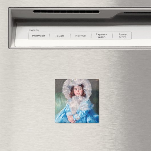 Aimant Margot en bleu, Mary Cassatt (In Situ (Lave-vaisselle))