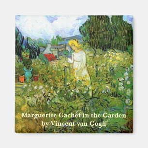 Aimant Marguerite Gachet au jardin par Vincent van Gogh