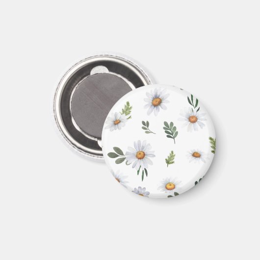 Aimant marguerrier blanc, Aimant marguerrier (Recto/Verso)