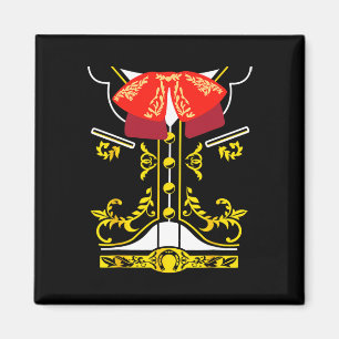 Aimant Mariachi Tee Charro Cinco De Mayo Hallowee