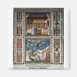 Aimant Mariage À Cana Inférieur Par Giotto Di Bondone