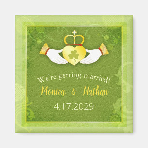 Aimant Mariage à thème traditionnel celtique Enregistrer 