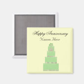 Aimant Mariage Anniversaire (Recto/Verso)