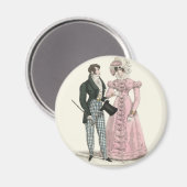 Aimant Mariage Antique Homme Femme Mode 1823 (Recto/Verso)