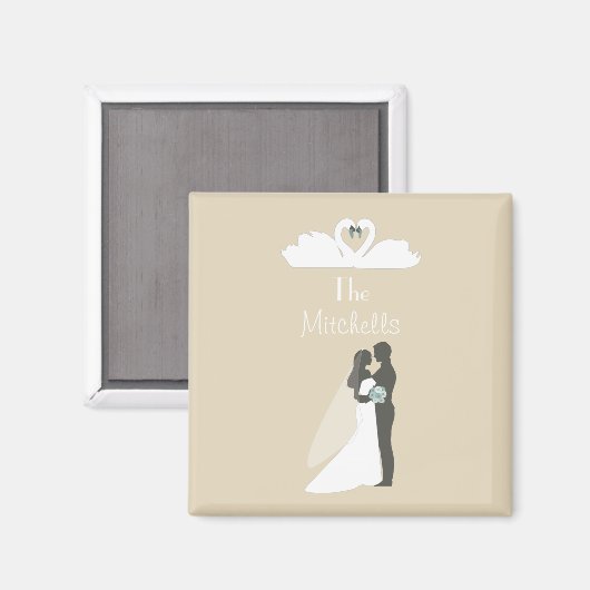 Aimant Mariage charmant (Recto/Verso)