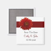 Aimant mariage de automne Enregistrer l'aimant de date (Recto/Verso)