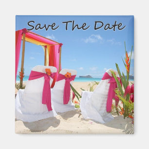 Aimant Mariage de destination de plage