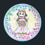 Aimant mariage de la mariée de singe de soon<br><div class="desc">Aimant mariage de singe, vêtements de Mariage de mariée, t-shirts Mariages, cadeaux de mariage par ArtMuvz Illustration. Correspondant douche de nage Mariage personnalisable, réception, drap de répétition. POUR PERSONNALISER ajoutez votre nom ou ajoutez du texte à la place. Customisez cet aimant de mariée mariage pour le rendre unique à vous...</div>