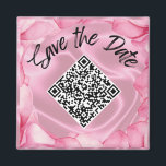 Aimant Mariage Enregistrer la date Personnalisé QR Code M<br><div class="desc">Faites de vos moments spéciaux des moments vraiment mémorables avec notre Magnet "Save the Date" sur l'orchidée rose. Doté d'un arrière - plan d'orchidées roses époustouflant, cet élégant aimant est le moyen idéal d'annoncer votre événement en style. Ce qui distingue cet aimant est son code QR personnalisable et son texte...</div>