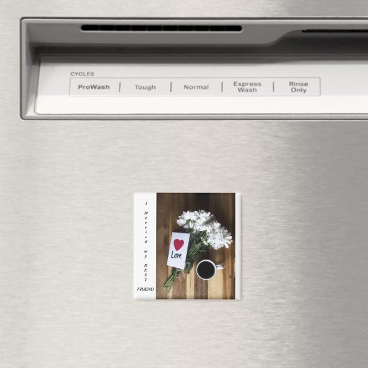 Aimant mariage et meilleur ami (In Situ (Lave-vaisselle))