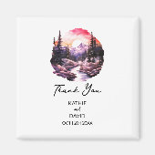 Aimant Mariage Faveur Noël Aventure Mariage extérieur (Devant)