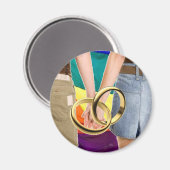 Aimant Mariage féminin (Recto/Verso)