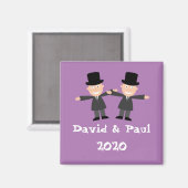 Aimant Mariage gay (Recto/Verso)