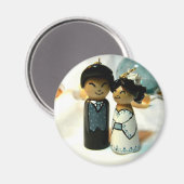 Aimant Mariage Kokeshi II (Recto/Verso)