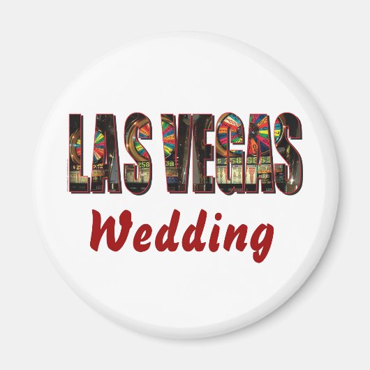 Aimant Mariage Las Vegas (Devant)