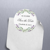 Aimant Mariage Lavender eucalyptus Enregistrer l'aimant D