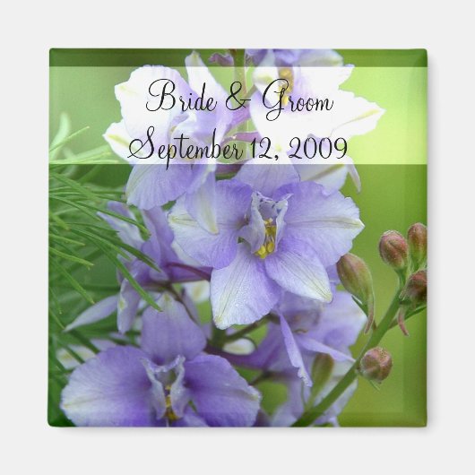 Aimant Mariage Lavender Larkspur (Devant)