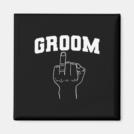 Aimant Mariage Lune de miel Bachelor Doigt Ring Hub (Devant)