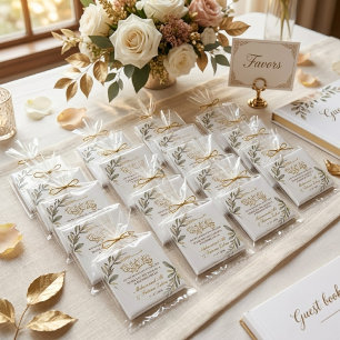 Aimant Mariage Musulman Élégance Feuilles d'Or