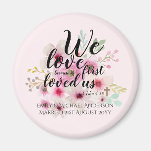 Aimant MARIAGE - Nous Aimons Parce Qu'Il Nous Aimait Pour