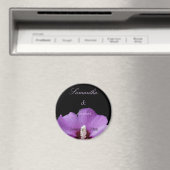 Aimant Mariage Personnel Hydrangee Violette (In Situ (Lave-vaisselle))