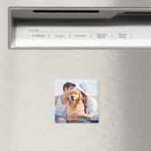 Aimant Mariage photo personnalisé (In Situ (Lave-vaisselle))