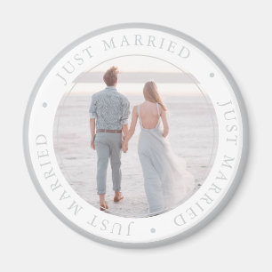 Aimant Mariage photo personnalisé occasion simple