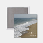 Aimant Mariage plage (Recto/Verso)