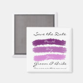 Aimant Mariage pourpre (Recto/Verso)