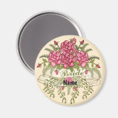 Aimant Mariage rose (Recto/Verso)