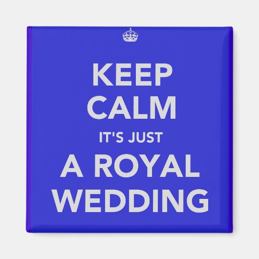 Aimant Mariage royal - Kate & William - 29 avril 2011 (Devant)