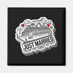 Aimant Marié 2025 Cercles Mariages Correspondant Couple N