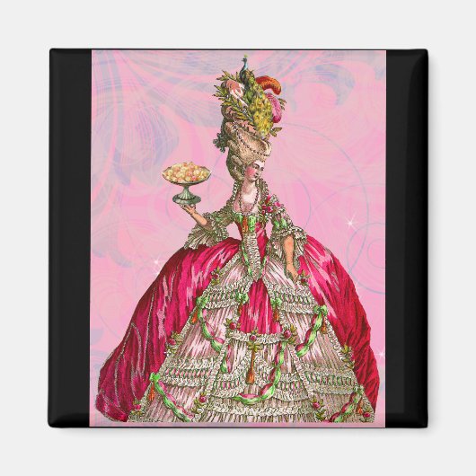 Aimant Marie Antoinette Les Laisse Manger Du Gâteau (Devant)
