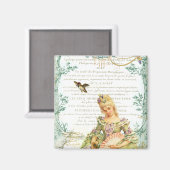 Aimant Marie Antoinette & Sparrow (Recto/Verso)