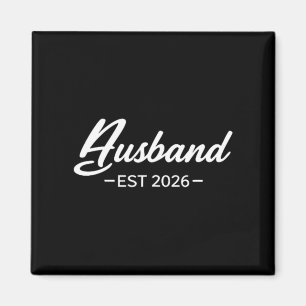 Aimant Marié en 2026 T-shirt Marié Lune de miel Mariage