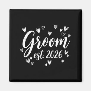Aimant Marié Est 2026 Mariage Jeune Marié Mariée Fête du
