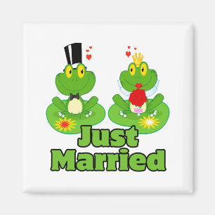 Aimant marié marié marié et marié grenouille