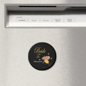 Aimant Mariée à l'abeille Personnaliser la mariée (In Situ (Lave-vaisselle))