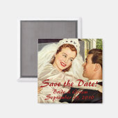 Aimant Mariée vintage mariée mariée mariée mariée mariage (Recto/Verso)