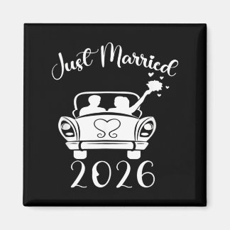 Aimant Mariés Bagues de mariage assorties Couple 2026